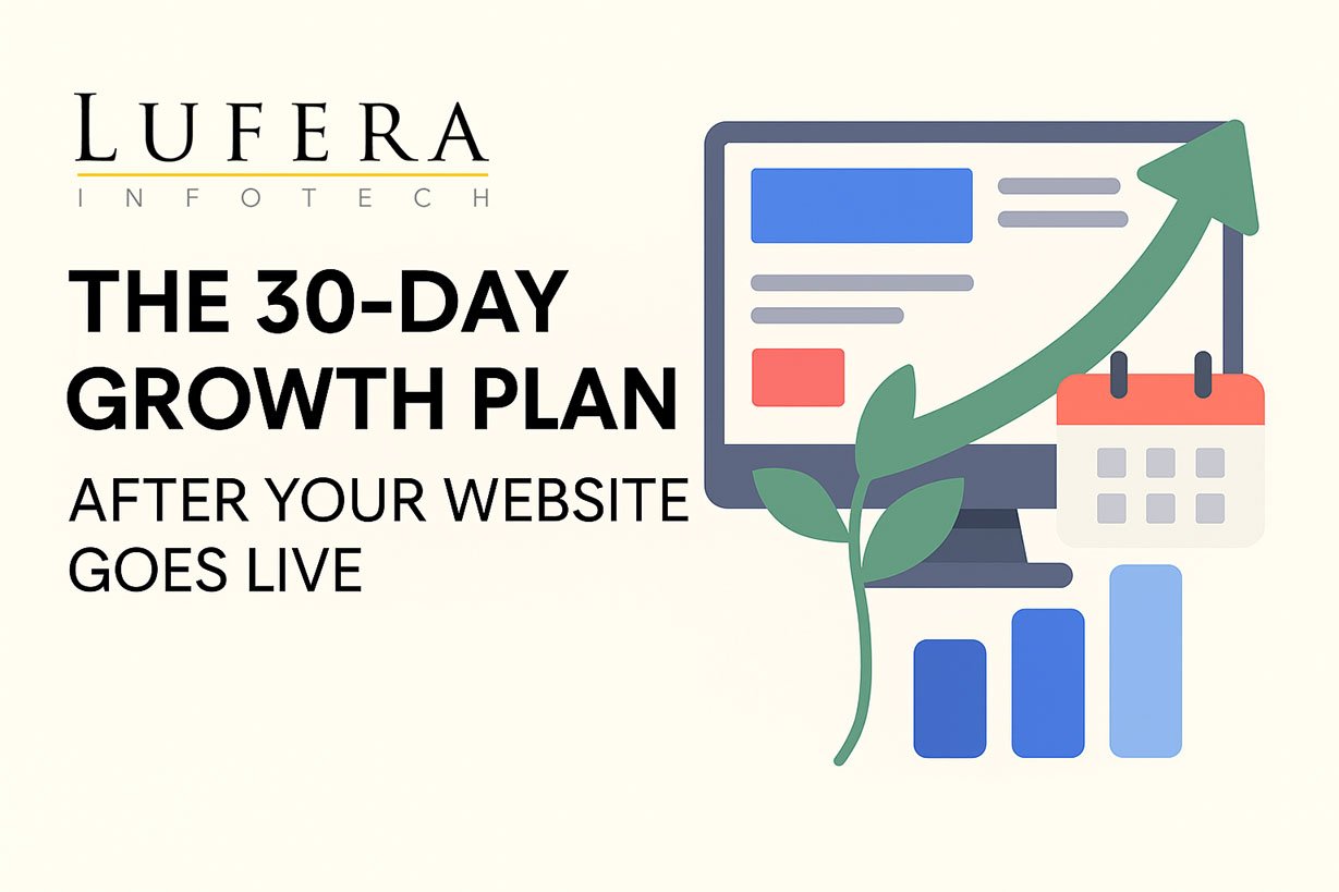 The 30-Day Growth Plan After Your Website Goes Live